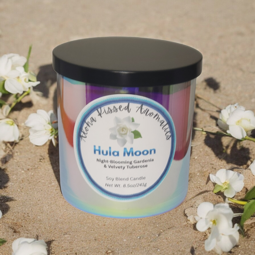 Hula Moon – Tropical Floral & Island Air Luxury Candle