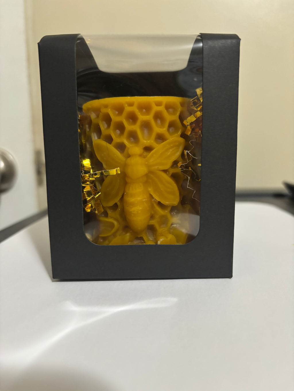 Aloha Honey & Cream Beeswax Beehive Candle