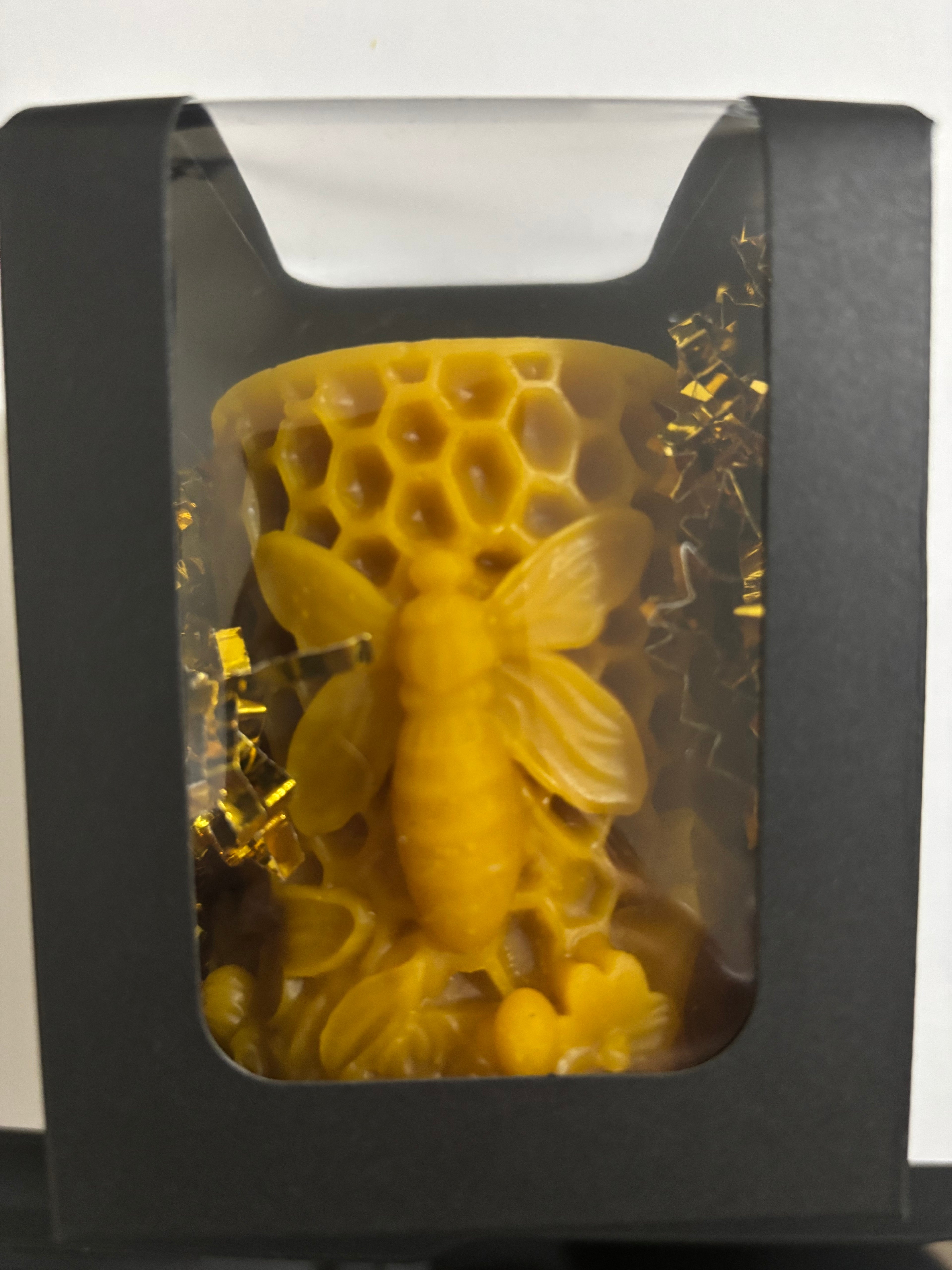 Aloha Honey & Cream Beeswax Beehive Candle