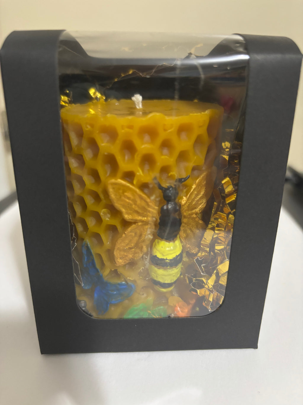 Aloha Honey & Cream Beeswax Beehive Candle