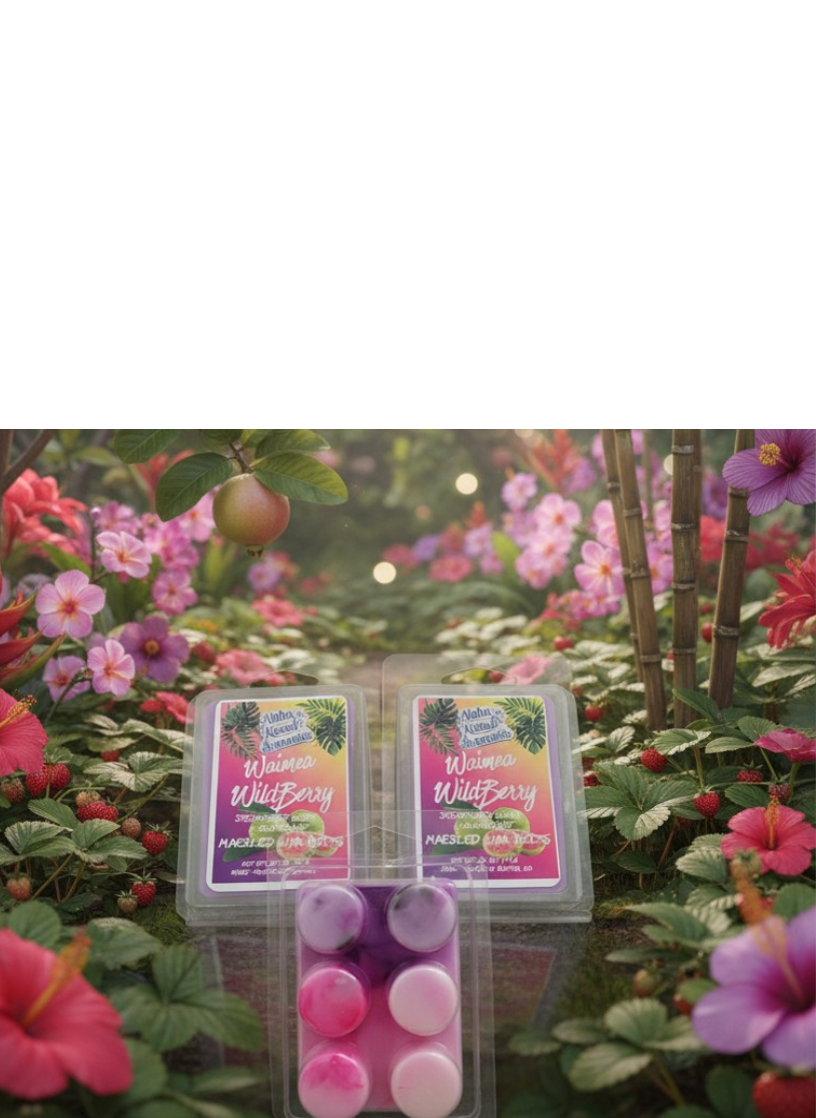 Waimea Wildberry Marbled Wax Melts