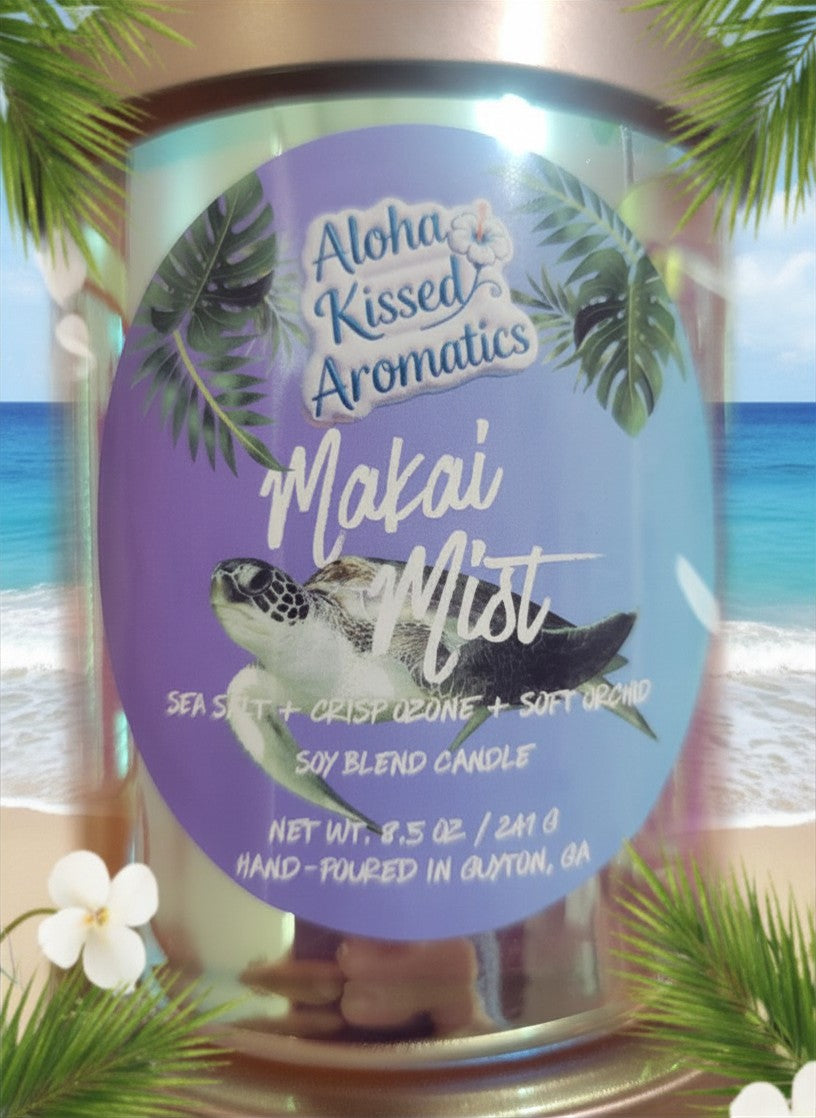 Makai Mist Marbled Wax Melts