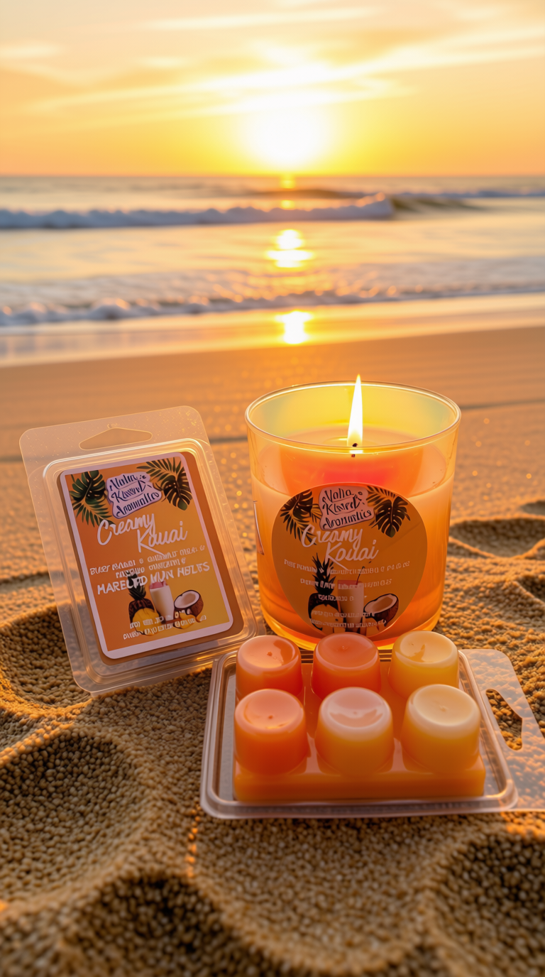 Aloha Kissed Candle & Melt of the Month Club 🌴