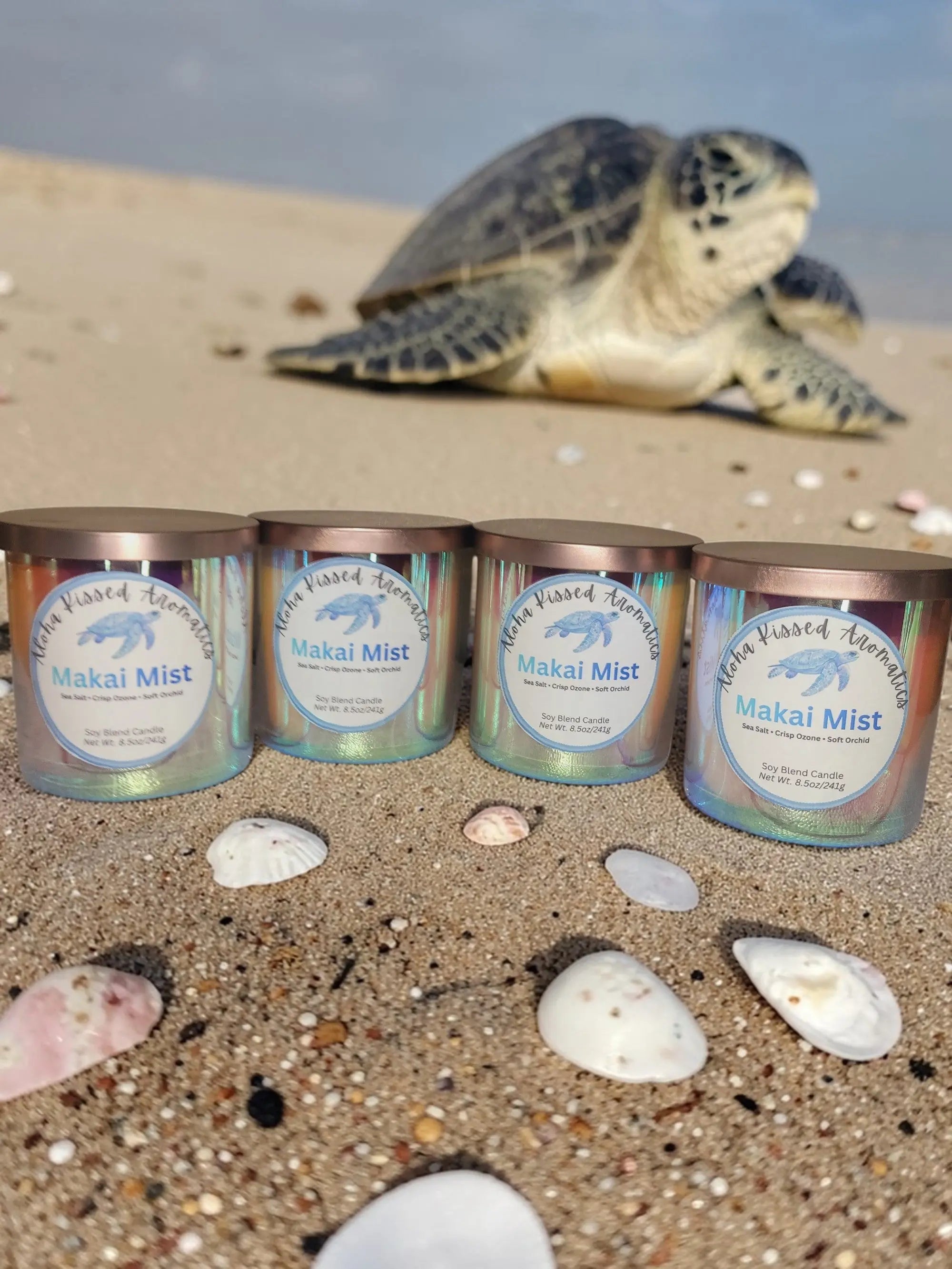 Makai Mist | Sea Salt & Orchid Luxury Prism Candle Aloha Kissed Aromatics
